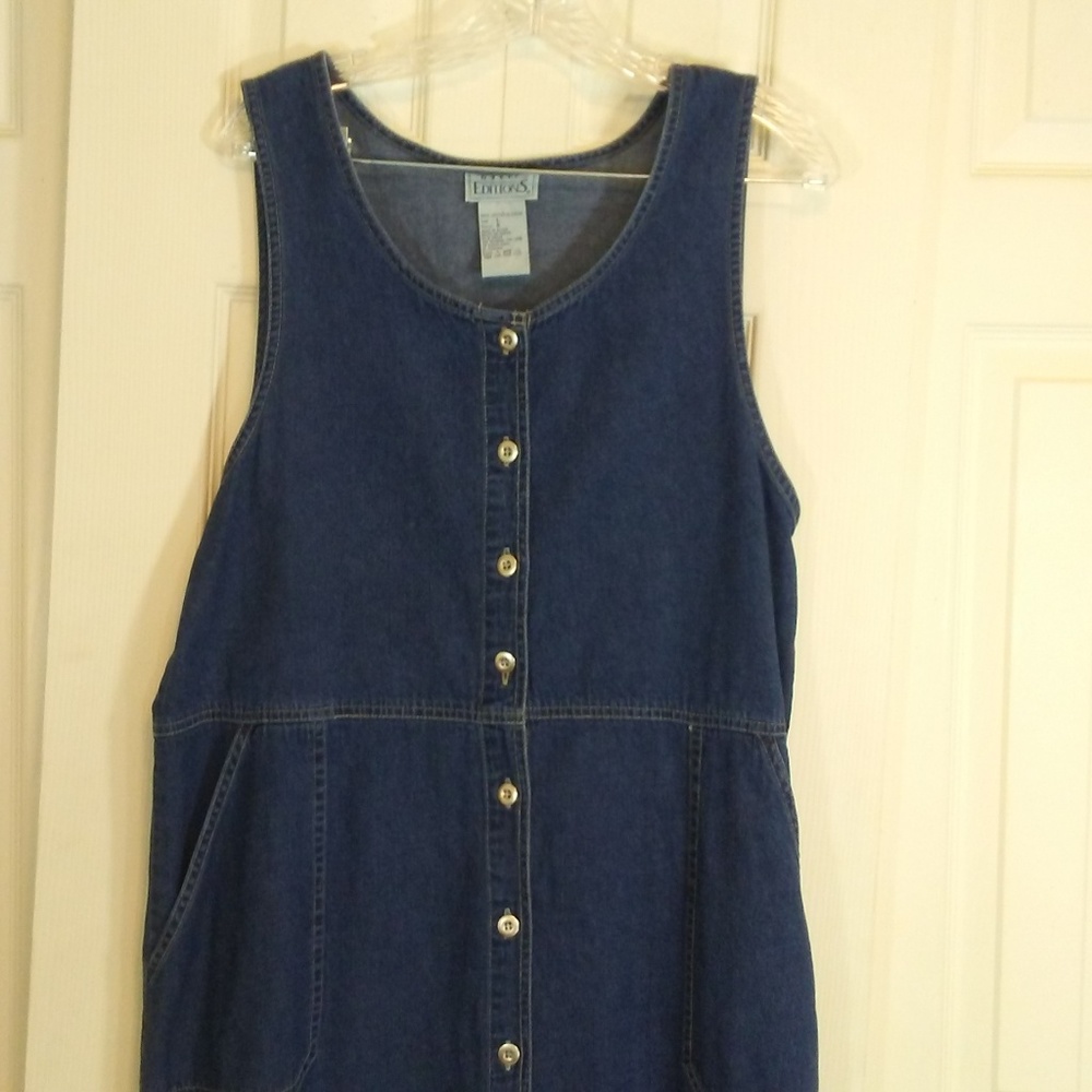 Basic Editions Denim Dress - Picture 3 of 4
